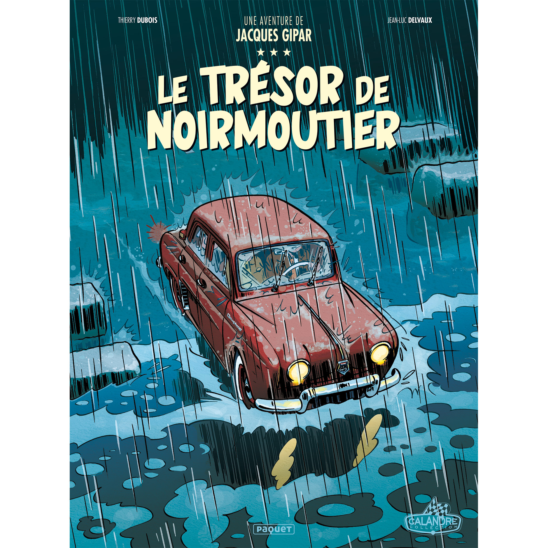 BD Le trésor de Noirmoutier - Une aventure de Jacques Gipar Tome 10